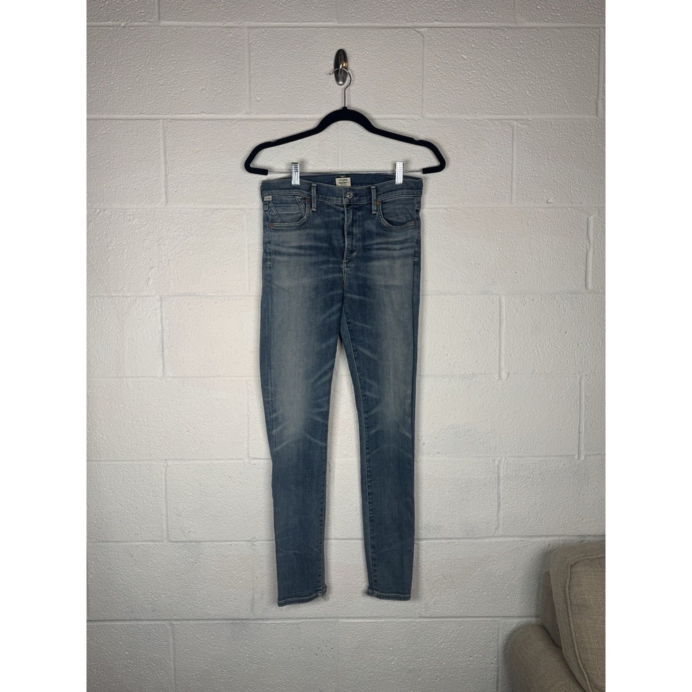 Citizens of Humanity Rocket High Rise Skinny Jeans 28 Blue Premium Vintage Hem